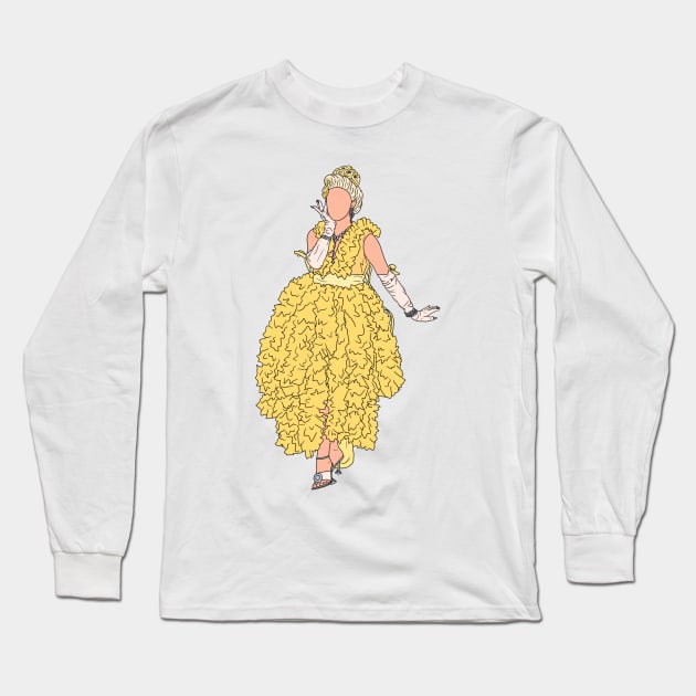 Lemon Long Sleeve T-Shirt by doctorbihcraft